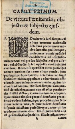 Centuria distinctionum de poenitentiae virtute et sacramento