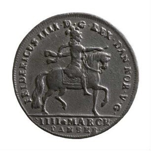 Münze, Krone (AV), 1711
