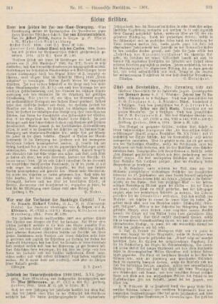 311-314 Kleine Kritiken