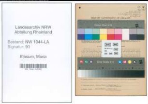 Entnazifizierung Maria Blasum , geb. 15.12.1914 ()
