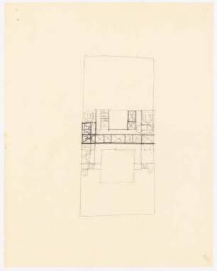 Haus der Freundschaft, Istanbul: Ausschnitt des Grundrisses EG