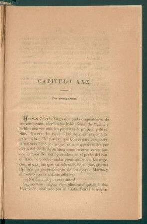Capítulo XXX. - La venganza.