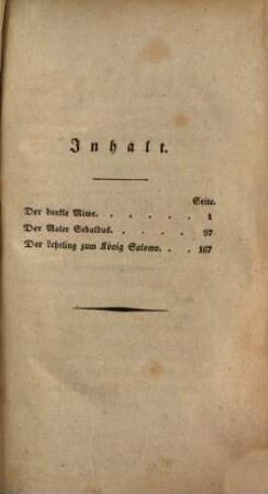 Novellen und Phantasiegemälde, 1