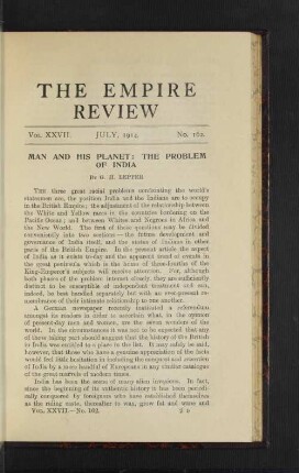 Vol. 27. July, 1914. No. 162.