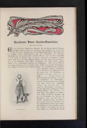 Berühmte Hans Sachs-Darsteller