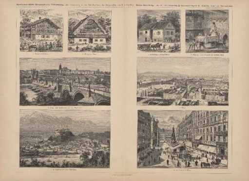 g. Salzburg mit dem Untersberg