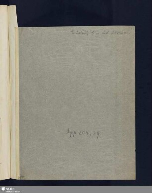 Nr. 29. Eichstaedt, Heinrich Carl Abraham