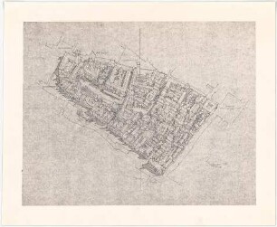 Döllgast, Hans; Regensburg (Bayern); Altstadtsanierung - Vogelperspektive