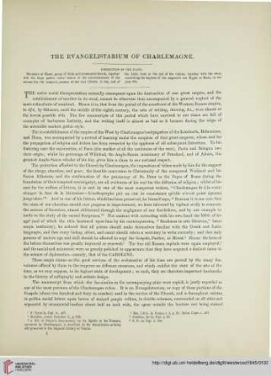 The evangelistarium of charlemagne
