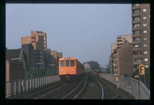 Diapositive: Skalitzer Straße, Wassertorplatz, 1985