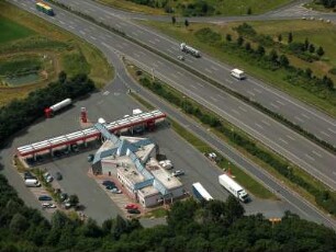 BAB A 4, Tankstelle Eichelborn Süd