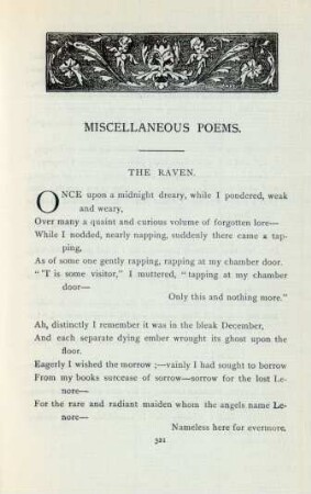 Miscellaneous poems