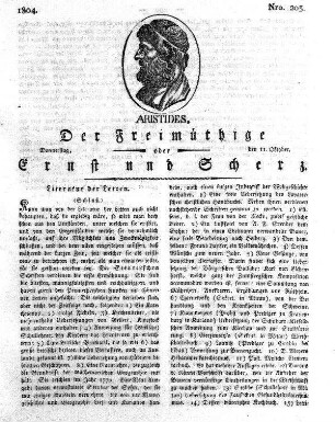 Nro. 203., Donnerstag den 11. Oktober