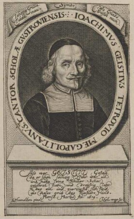 Bildnis des Ioachimus Geistius