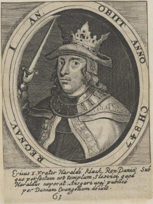 Bildnis des Ericus I.