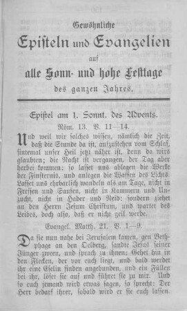 Liturgische Andacht am Karfreitag 1893