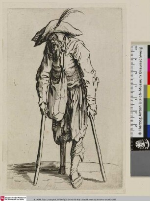 [Der Stelzfuß; Le Mendiant à la jambe de bois]