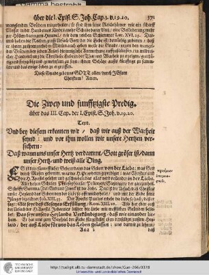 Die Zwey und funffzigste Predig