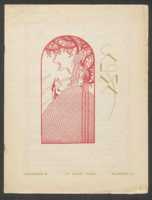 volumen 2, número 14 (31 julio 1922)