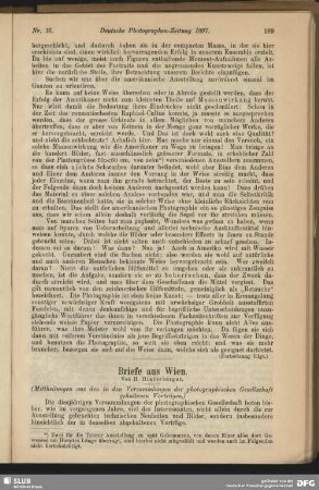 Briefe aus Wien