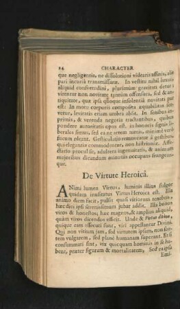 De Virtute Heroica.