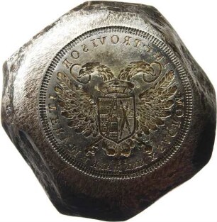 Prägestempel für den Taler - Reichsvikariat (Rückseite)