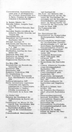 Verzeichnis der Periodica und Schriftenreihen