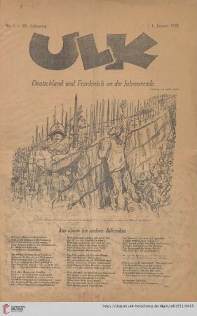 Hefte 1-5, Januar 1931