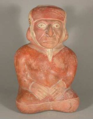 Sitzende anthropomorphe Figur