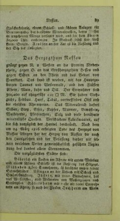 Das Herzogthum Nassau