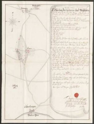 Num. 2 ad caam Uberlingen c[ontra] Salmansweiler Mdti pthi (Rückseite)