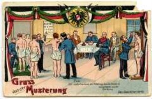 Musterung von Rekruten