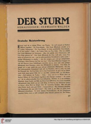 Deutsche Meisterehrung