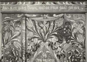 Eintüriger Stollenschrank