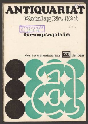 Nr. 106: Geographie