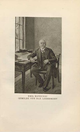 Emil Rathenau. Gemälde