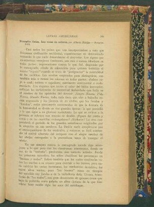 Panoplia lírica. Las Voces de colores, por Alberto Hidalgo