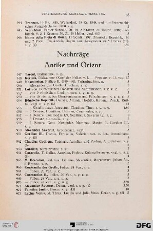 [Nachträge] (Nr. 947-1244)