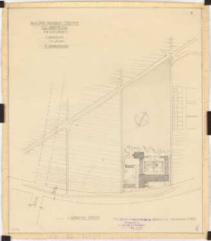 Kaiser-Wilhelm-Institut für Kernphysik, Heidelberg 1. Vorentwurf: Lageplan 1:2000