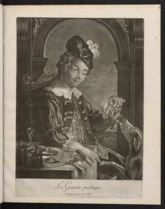 25r-25v, Blatt 2: Le Garçon prodique