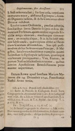 505-507, Licebit tamen Ordinariis, pro suo arbitrio ...