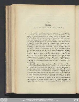 VII. Mahdī.