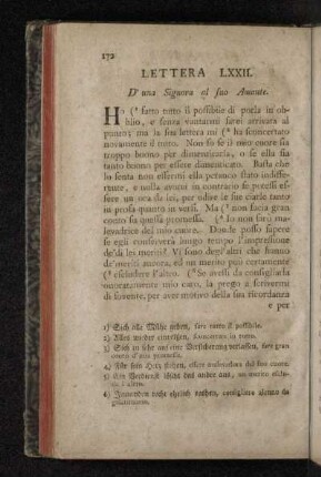 Lettera LXXII.