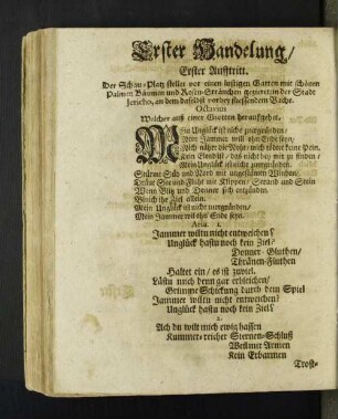 Erster Handelung/