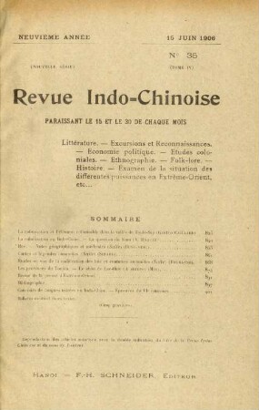 15 Juin 1906. No 35