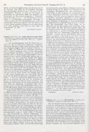 944-946 [Rezension] Prolegomena