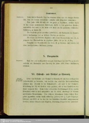 X. Baugewerbe