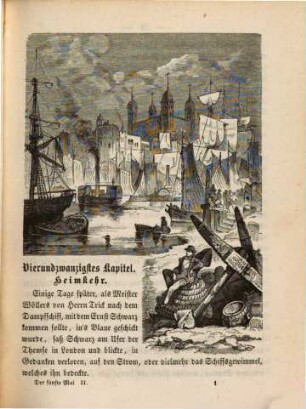 Der fünfte May : Ein Lebensbild von der Unterelbe. Roman in vier Bänden von Carl Reinhardt. Mit Illustrationen von demselben, 2