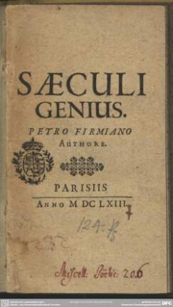 Saeculi genius