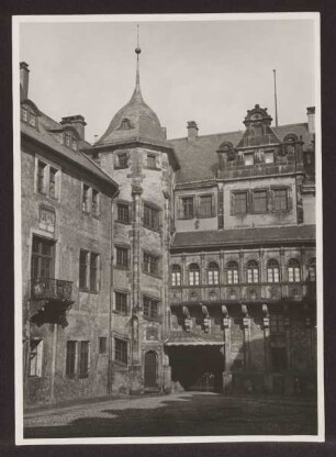 Schlossinnenhof. Detmold, Schlossplatz